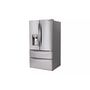 28 cu. ft. french door refrigerator right side angle view 