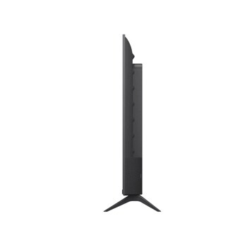 43-Inch LG QNED TV 43QNED75BUA - Side Profile showing slim design with Y-shaped stand