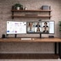 2 LG Monitors appear on an organized desktop.