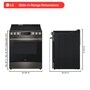 LG slide-in range dimensions