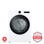 LG DLGX6701W Gas Dryer Brought to You by Americas Most Reliable Line of Appliances - Front View
