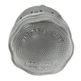 LG 6913W1N002C oven light bulb cover with textured glass lens and gray mounting base