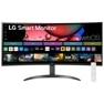 34" MyView Smart Monitor WQHD 1440P Curved Screen 100Hz with webOS