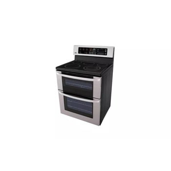 6.7 cu. ft. Capacity Electric Double Oven Range with a 6” High Upper Oven