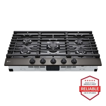 36” Gas Cooktop with UltraHeat™ 20K BTU Burner