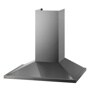 LG HCEU3039X Signature Wall Mount Range Hood in Black Stainless Steel Finish - Front Angle View