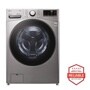 Front view of the 4.5 cu. ft. Ultra Large Capacity Smart wi-fi Enabled Front Load Washer with Built-In Intelligence & Steam Technology - WM3600HVA. Includes a graphic logo that says, Brought to you by America’s Most Reliable Line of Appliances.
