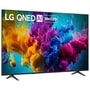 75-Inch LG QNED AI Mini LED 4K TV 75QNED8MBAA displaying vibrant color splash on screen - Front Angle View