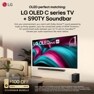 LG
OLED perfect matching:
LG OLED C series TV + S90TY Soundbar
Kick your entertainment up a notch with Dolby AtmosR* sound powered by triple up-firing speakers,
plus the unmatched combo of WOW Orchestra for synchronized audio between your LG TV and LG Soundbar**.
Elevate your audio experience like never before.
$100 OFF
SOUNDBAR BUNDLE
LG OLED evo Al
ΑΙ
WORLD'S No.
OLED TV
FOR 12 YEARS
*Dolby, Dolby Atmos and the double-D symbol are registered trademarks of Dolby Laboratories.
**Only available on select LG TV and LG Soundbar models. ***World's No. 1 OLED TV for 12 Years.
Source: Omdia. Unit shipments, 2013-2024. Results are not an endorsement of LG Electronics.
Any reliance on these results is at the third-party's own risk. Visit https://www.omdia.com/ for more details.