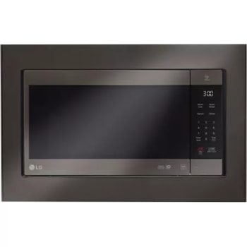 Front view of the Microwave Trim Kit - MK2030NBD. 1