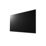 86” UL3J-E UHD Digital Signage with webOS™ 6.0 right angle 2