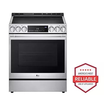 LG STUDIO 6.3 cu. ft. InstaView Induction Slide-in Range with Air Fry and Air Sous Vide