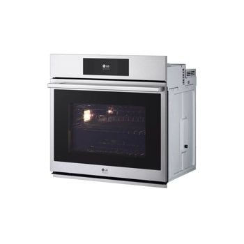 LG STUDIO 4.7 cu. ft. Smart  InstaView® Electric Single Built-In Wall Oven with Air Fry & Steam Sous Vide