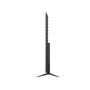 75-Inch 75NU710BAUA 4K UHD TV with slim profile design and V-shaped stand - Side View