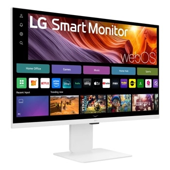 32 Inch 4K UHD IPS Smart Monitor with webOS and USB Type-C PD 90W