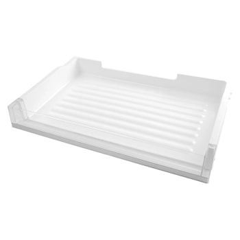 AJP73314423 LG Refrigerator Replacement Shelf with Clear Plastic Trim and Ridged Surface1