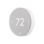 TMCTAW5W Smart Thermostat with circular white design displaying 72 degrees and temperature control buttons