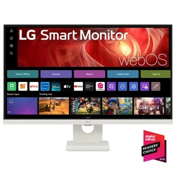 27 Inch 4K UHD IPS Smart Monitor with webOS and USB Type-C 27U731SA-W
