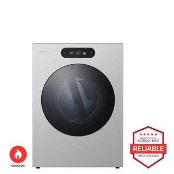 LG DLGX9901S Gas Dryer Brought to You By Americas Most Reliable Line of Appliances - Front View