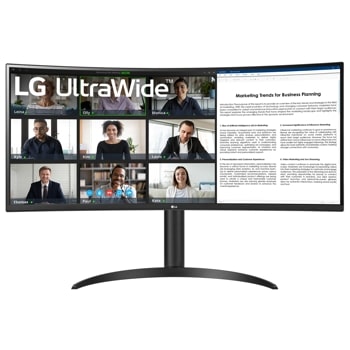 34" UltraWide™ WQHD HDR 10 100Hz Curved Monitor with USB Type-C