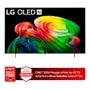 48-Inch LG OLED AI 4K OLED TV OLED48B6GUA with CNET 2026 People's Pick for #1 TV America's Most Reliable Line of TVs badge - Front View