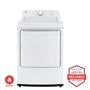 LG DLG6101W Gas Dryer Brought to You By Americas Most Reliable Line of Appliances - Front View