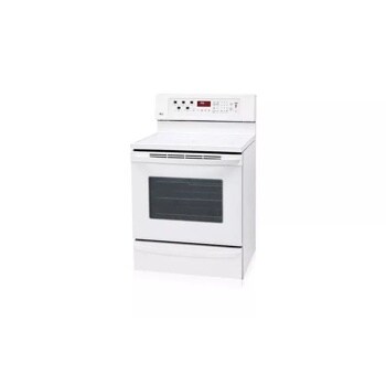Freestanding Electric Range with Dual Convection System