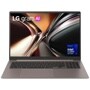 LG Gram 17Z90UB-H.AU75U3 17-Inch Laptop with Intel Core Ultra 7 processor showing open display with LG gram AI logo - Front View