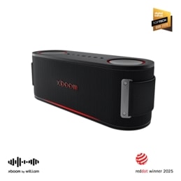 LG xboom Bounce  | Bluetooth Speaker | xboom Signature Sound by will.i.am with Dual Passive Radiators