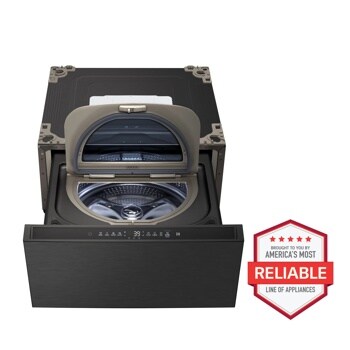 LG SIGNATURE 1.0 cu. ft. 29" SideKick™ Pedestal Washer, LG TWINWash™ Compatible