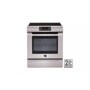 LG Studio - 5.4 cu. ft. Capacity Electric Slide-in Oven Range with Dual True Convection System