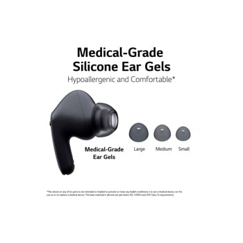 LG TONE Free FP9 Wireless Bluetooth Earbuds - TONE-FP9