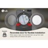 LG
Reversible Door
Reversible door for flexible installation
When space is tight, the reversible door can go from right swing to left to fit almost any space
