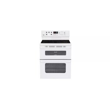 6.7 cu. ft. Capacity Electric Double Oven Range with a 6” High Upper Oven