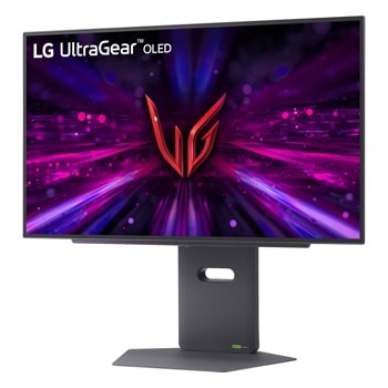 LG 27GX700A-B 27 Monitor – Side Angle Left