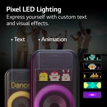 Pixel LED Lighting
Express yourself with custom text and visual effects.