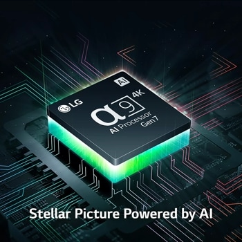LG OLED evo TV AI Processor Gen7