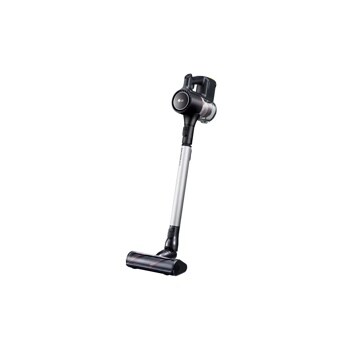 lg a9 cordzero vacuum tilted right side angle view with battery