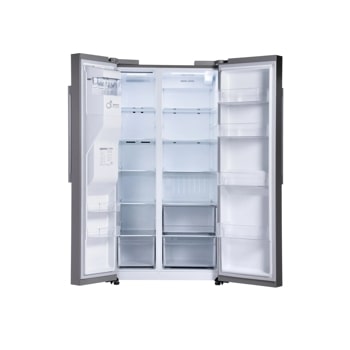 27 cu. ft. Standard-Depth, Side-by-side Refrigerator, with Ice and Water and New Bar Handle Design