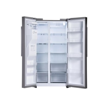 27 cu. ft. Standard-Depth, Side-by-side Refrigerator, with Ice and Water and New Bar Handle Design