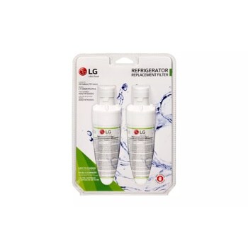 6 month / 200 Gallon Capacity Replacement Refrigerator Water Filter (2 pack)