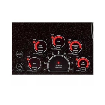 30” Radiant Cooktop