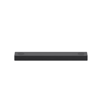 LG S75Q Soundbar horizontal placement close up view