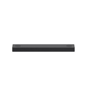 LG S75Q Soundbar horizontal placement close up view
