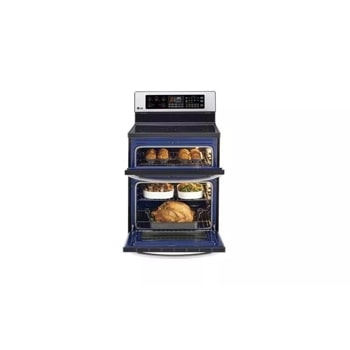 6.7 cu. ft. Capacity Electric Double Oven Range with Convection and Infrared Heating™