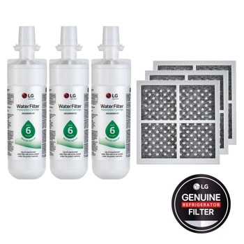 LT700P and LT120F Water Filter and Air Filter Bundle 3 pack