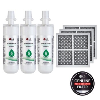 LT700P and LT120F Water Filter and Air Filter Bundle 3 pack