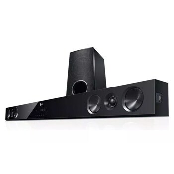 Sound Bar Audio System with Wireless Subwoofer and Bluetooth Streaming