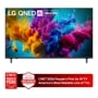65-Inch LG QNED AI Mini LED 4K TV 65QNED8MBAA with CNET 2026 People's Pick for #1 TV Brand and America's Most Reliable Line of TVs badges - Front View