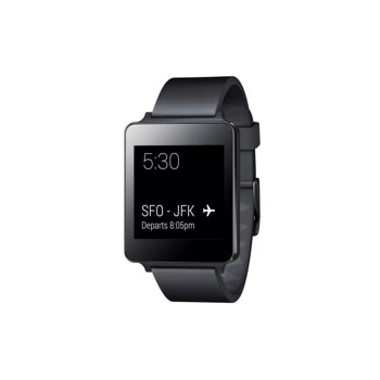 LG Watch in Black W100 Android Wear Smart Watch LG USA